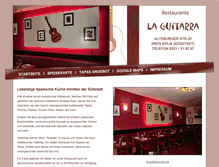 Tablet Screenshot of la-guitarra.de